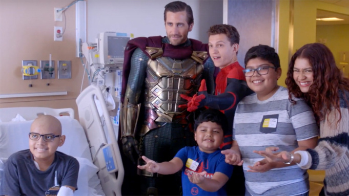 ‘Spider-Man: Far From Home’ Cast Pay Visit to Children’s Hospital in Los Angeles